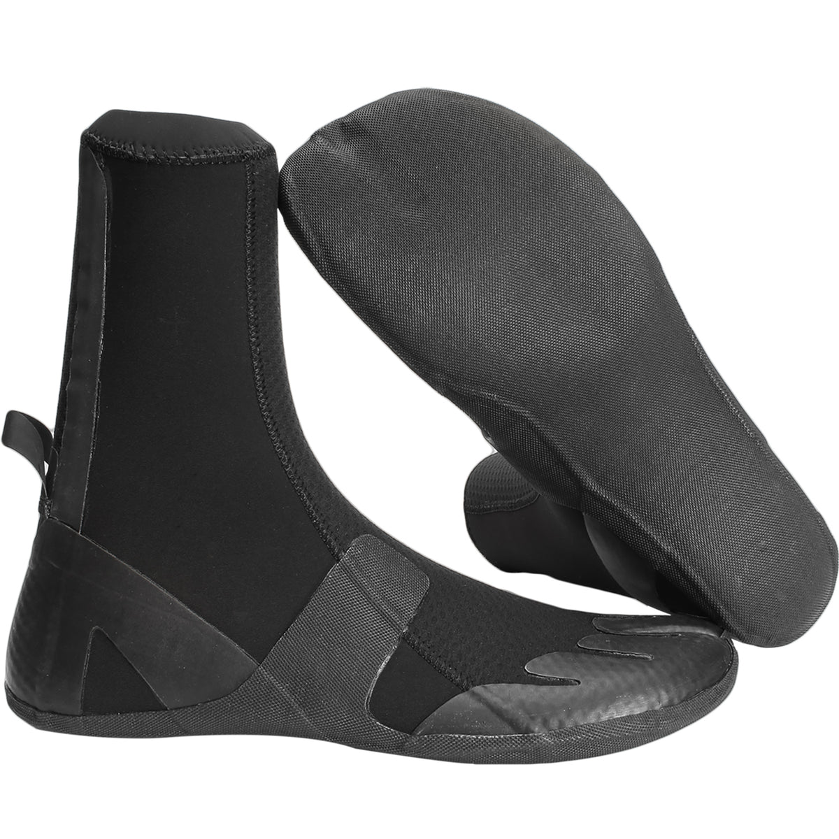 Vissla 3mm High Seas Split Toe Wetsuit Boots Black