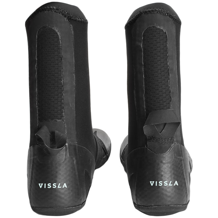 Vissla 3mm High Seas Split Toe Wetsuit Boots Black