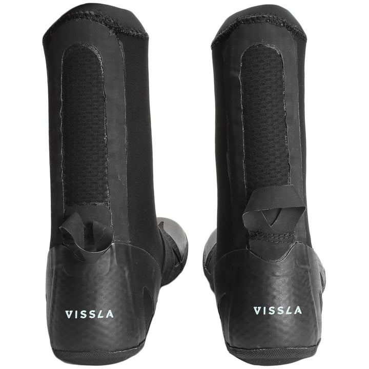 Vissla 3mm High Seas Split Toe Wetsuit Boots Black