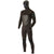 Vissla High Seas 5/4 Chest Zip Hooded Wetsuit Black Heather