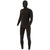 Vissla 7 Seas 5/4 Chest Zip Hooded Wetsuit Black