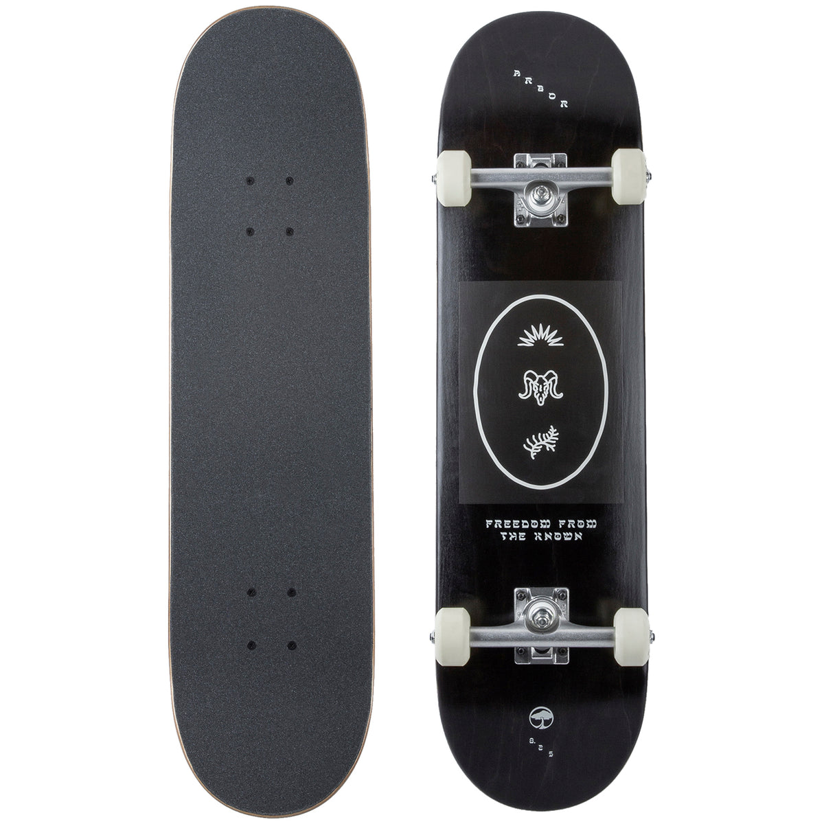 Arbor Whiskey 8.25 Recruit Skateboard Complete