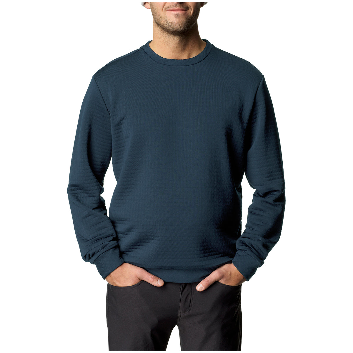 Houdini Power Air Crew - Men's Blue Illusion