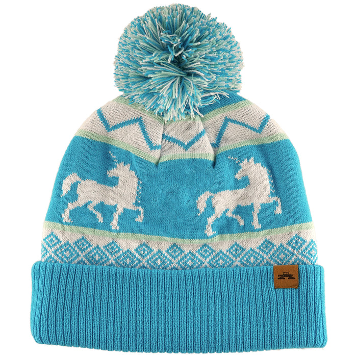 Spacecraft Mythical Pom Beanie - Women's Blue