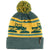 Spacecraft Snowcat Pom Beanie Teal