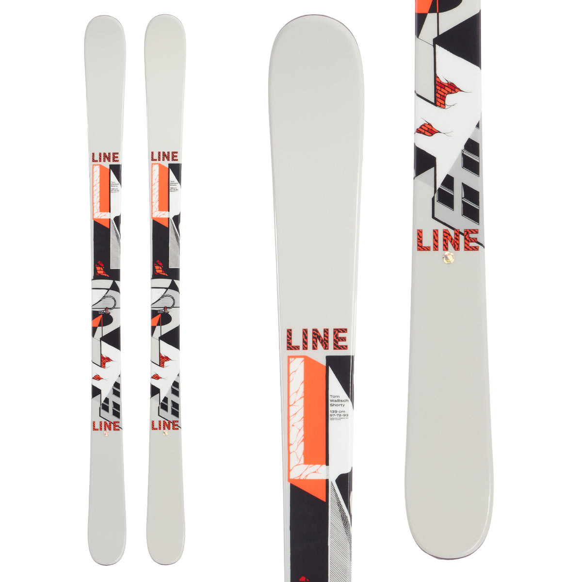Line Skis Tom Wallisch Shorty Skis - Boys' 2021
