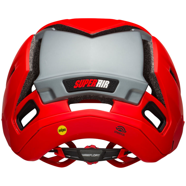 Bell Super Air Spherical MIPS Bike Helmet Matte/Gloss Red/Grey