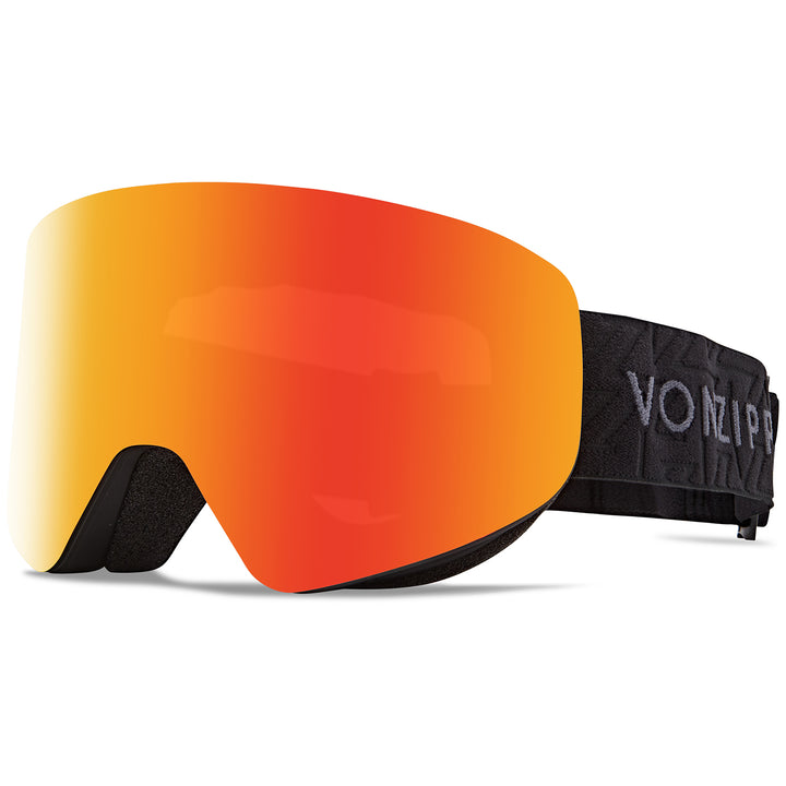 Von Zipper Encore Goggles Black Satin/Wild Fire Chrome
