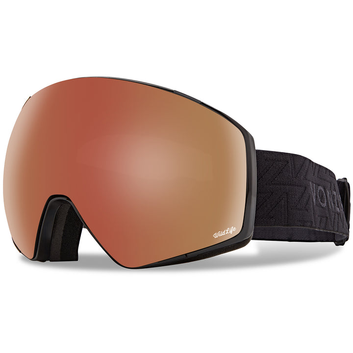 Von Zipper Jetpack Goggles Black/Black Fire Chrome