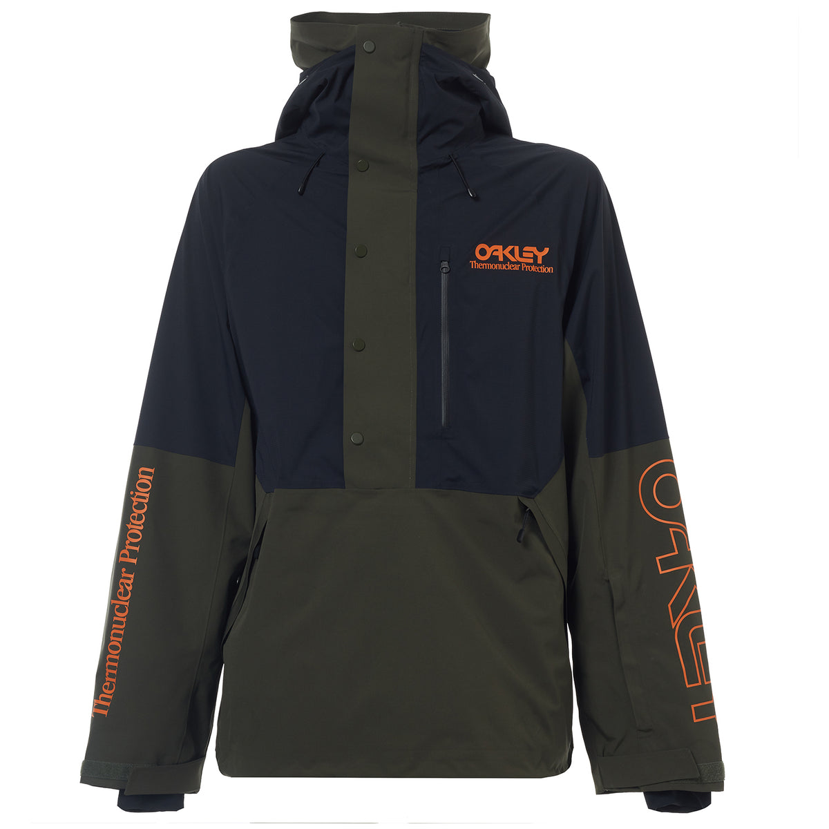 Oakley TNP Lined Shell Anorak - Men's Black/Green