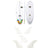 Lib Tech x Lost Freak Flag Bean Bag Surfboard + Lib Tech 5 Fin Set