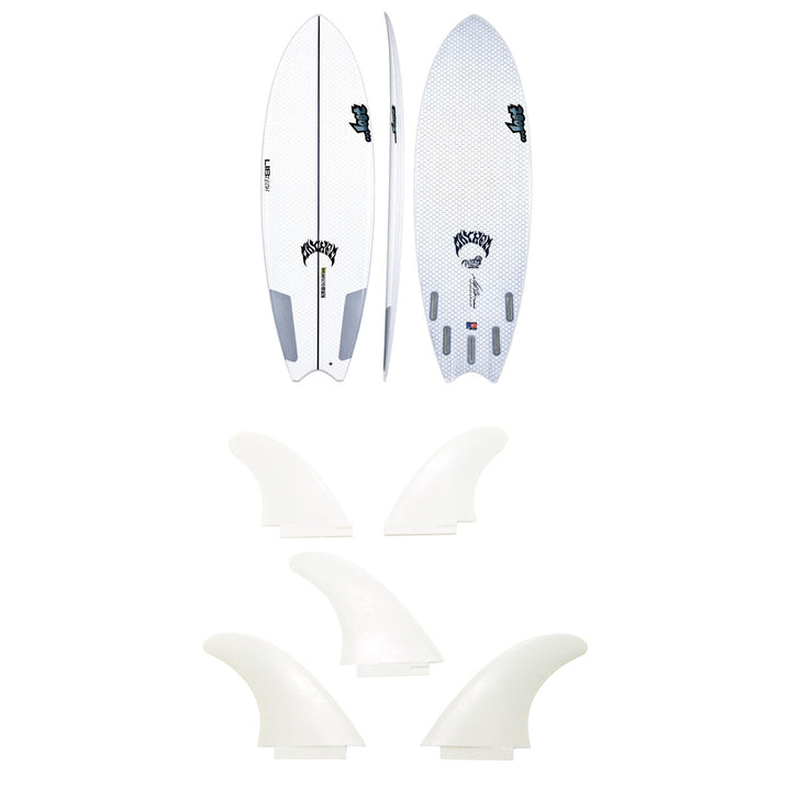 Lib Tech x Lost Puddle Fish Surfboard + Lib Tech 5 Fin Set