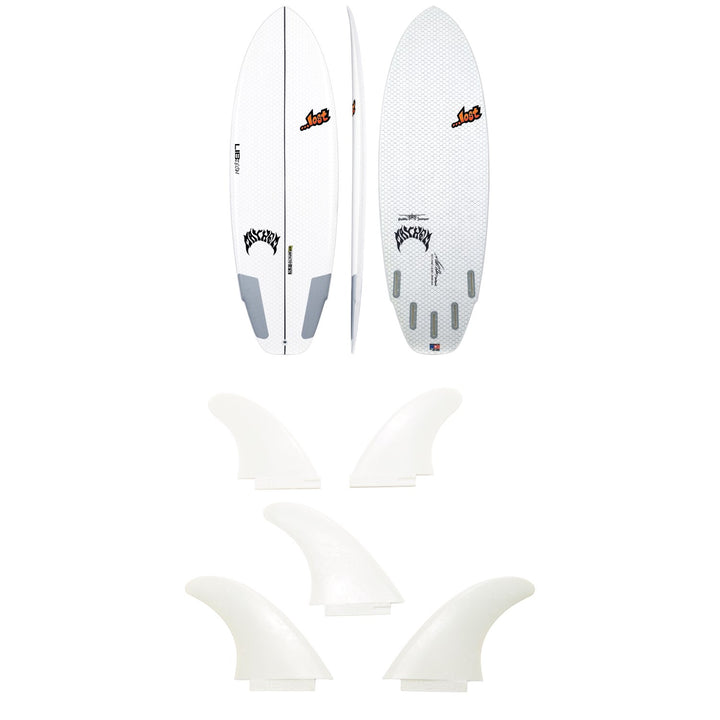 Lib Tech x Lost Puddle Jumper Surfboard + Lib Tech 5 Fin Set