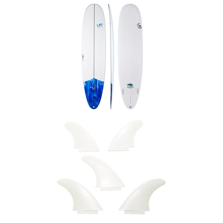 Lib Tech Pickup Stick Surfboard + Lib Tech 5 Fin Set