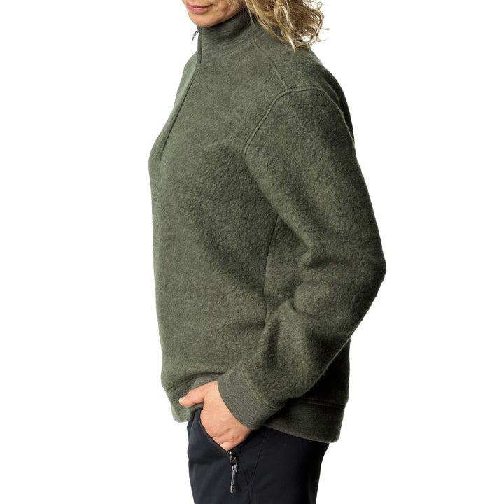 Houdini Alto Half Zip - Women's Willow Green