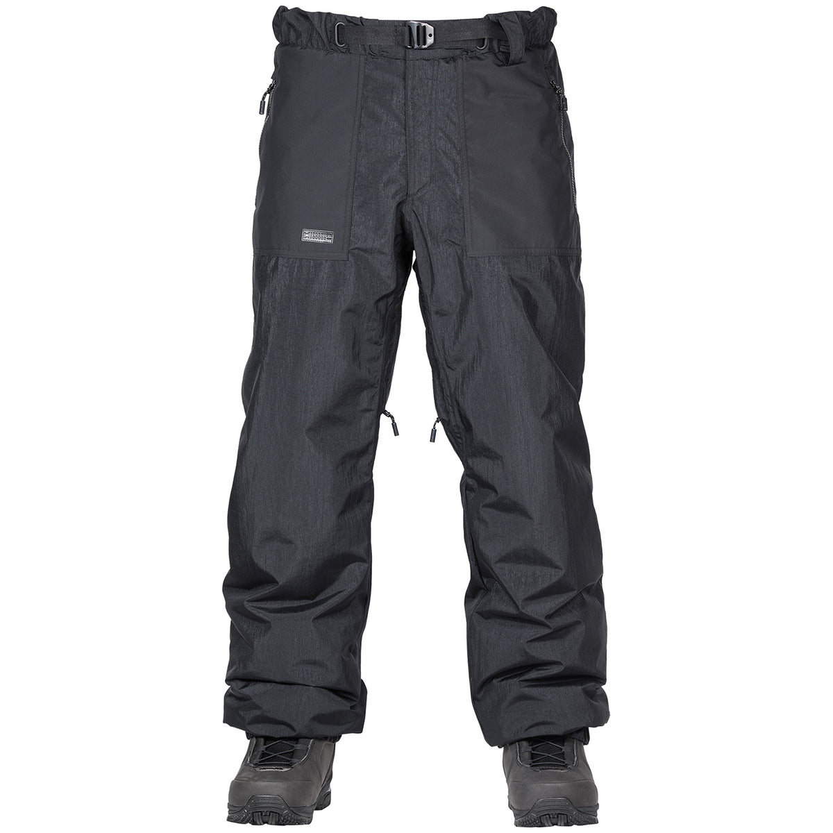 L1 Ventura Pants - Men's Black-Soft Lime