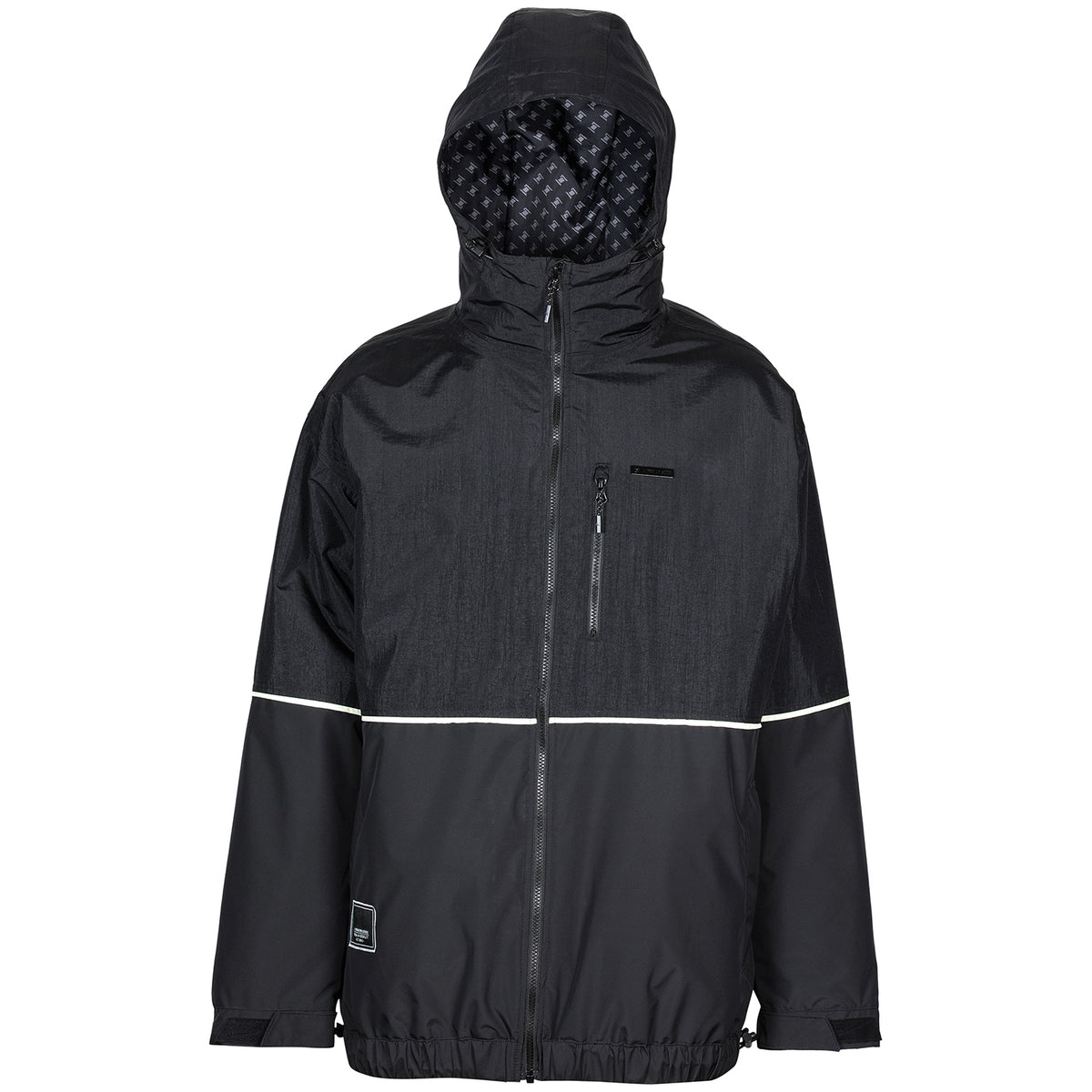 L1 Ventura Jacket - Men's Black-Soft Lime