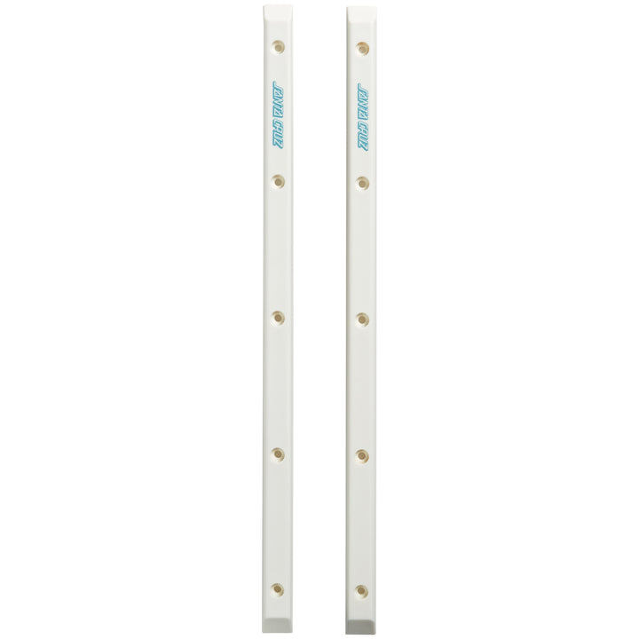 Santa Cruz Slimline Skateboard Rails White