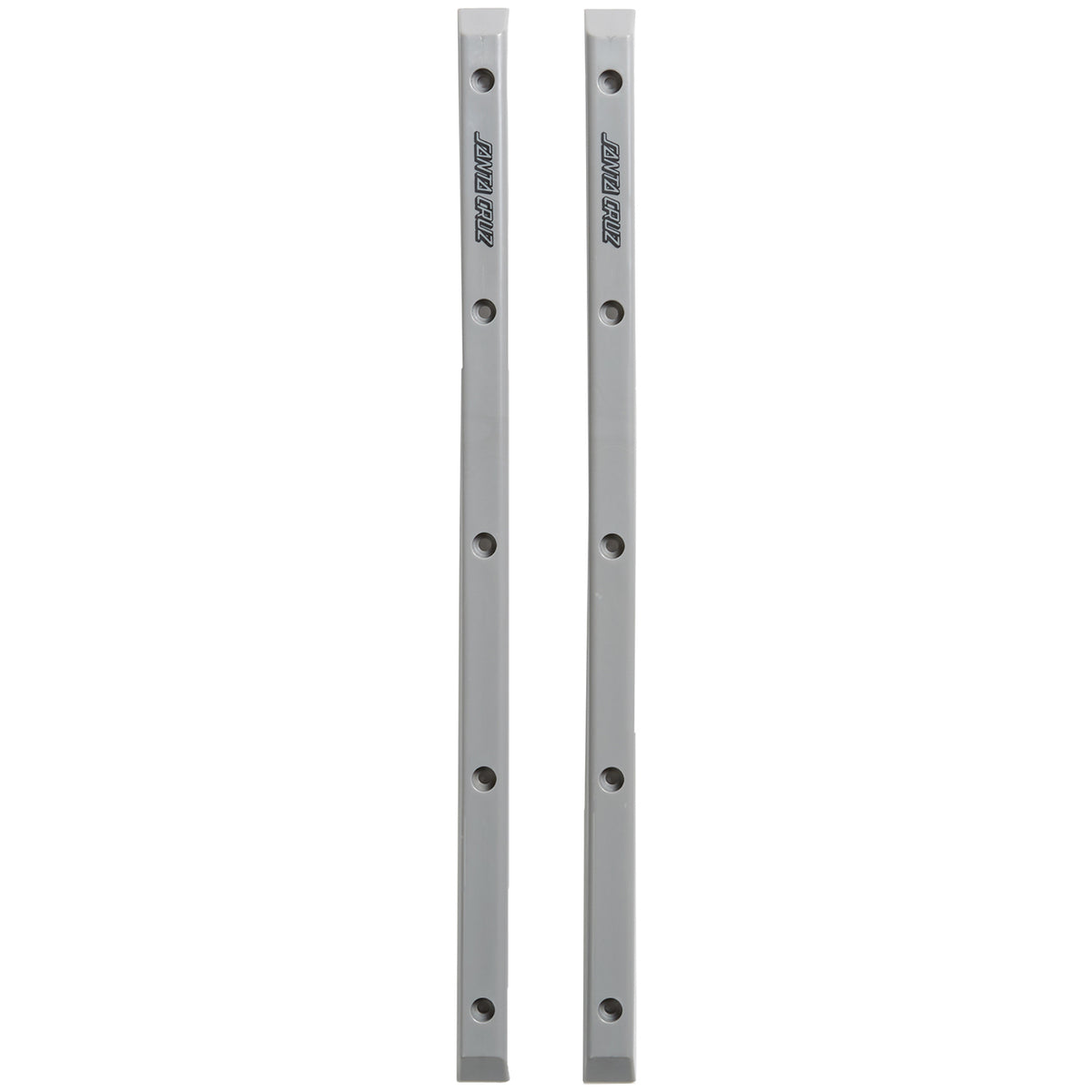 Santa Cruz Slimline Skateboard Rails Silver