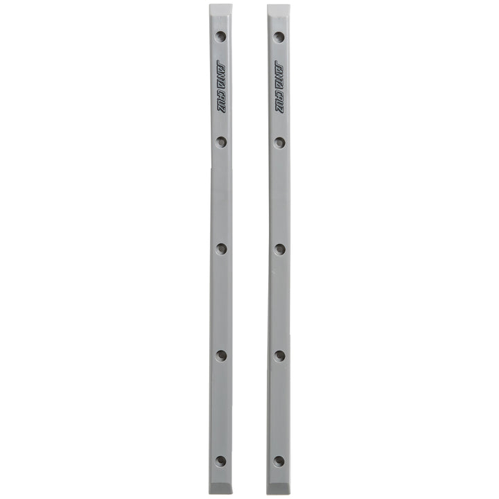 Santa Cruz Slimline Skateboard Rails Silver