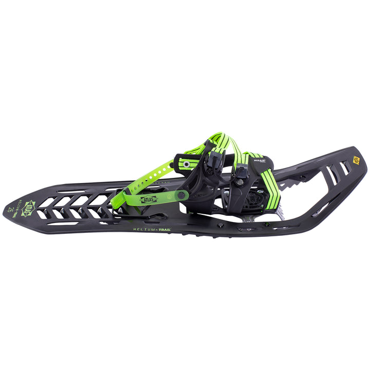 Atlas Helium Trail Snowshoes Black/Bright Green