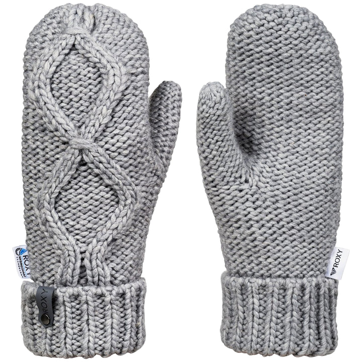 Roxy Winter Mittens - Women's Heather Grey