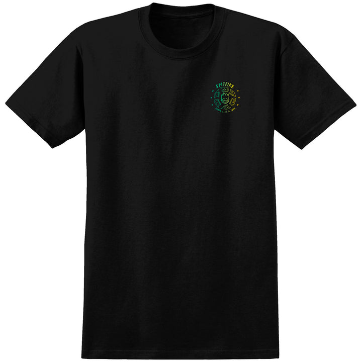 Spitfire Skate Like A Girl T-Shirt - Unisex Black