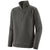 Patagonia Crosstrek™ 1/4-Zip Fleece Top - Men's Forge Grey