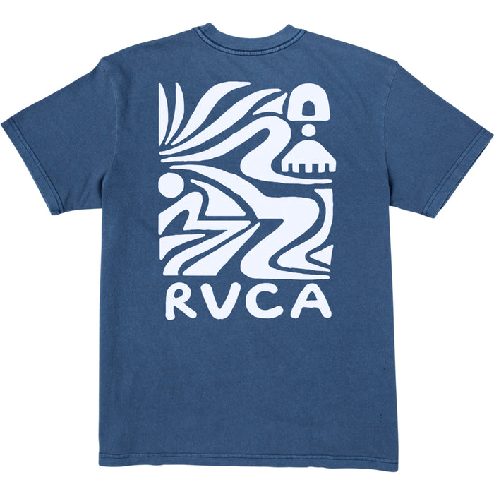 RVCA Straits T-Shirt - Men's Cobalt