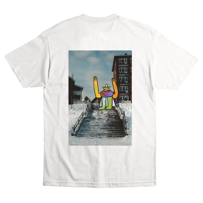 Airblaster Leon Beaufort T-Shirt - Men's White