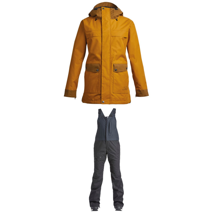 Airblaster Storm Cloak Jacket + Hot Bibs - Women's 2021