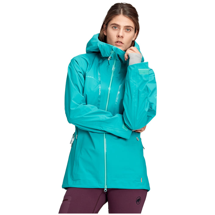 Mammut Haldigrat HS Hooded Jacket - Women's Dark Ceramic