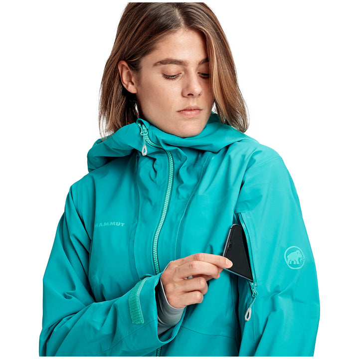 Mammut Haldigrat HS Hooded Jacket - Women's Dark Ceramic