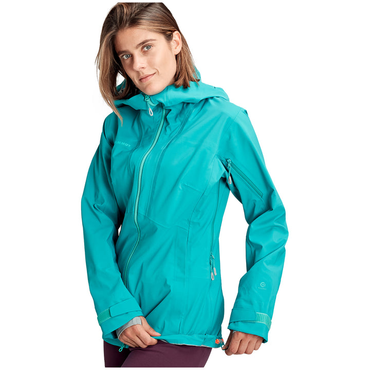 Mammut Haldigrat HS Hooded Jacket - Women's Dark Ceramic