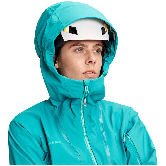 Mammut Haldigrat HS Hooded Jacket - Women's Dark Ceramic