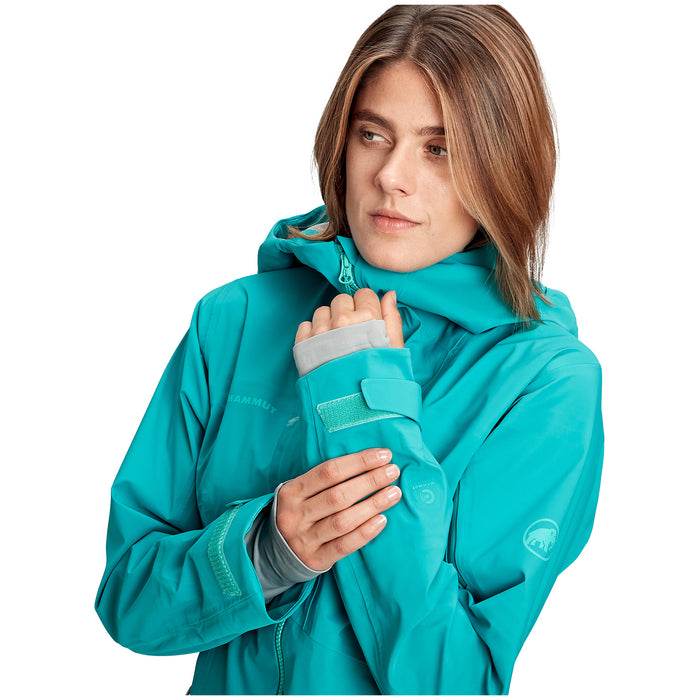 Mammut Haldigrat HS Hooded Jacket - Women's Dark Ceramic