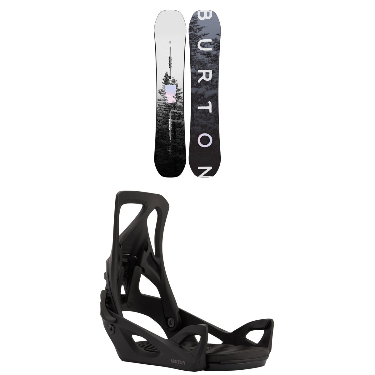 Burton Feelgood Snowboard + Step On Snowboard Bindings - Women's 2021