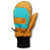 Flylow Unicorn Mitts Natural/Aqua