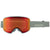 Anon WM3 Low Bridge Fit Goggles - Women's Gray / Perceive Sunny Red + Percieve Cloudy Burst