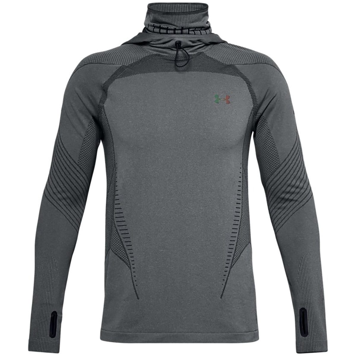 Under Armour Rush™ ColdGear® Seamless Hoodie - Men's Grey