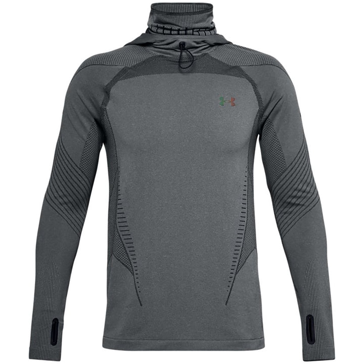 Under Armour Rush™ ColdGear® Seamless Hoodie - Men's Grey
