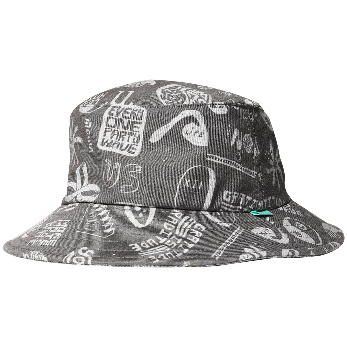 Vissla More Mate Less Hate Eco Bucket Hat Phantom