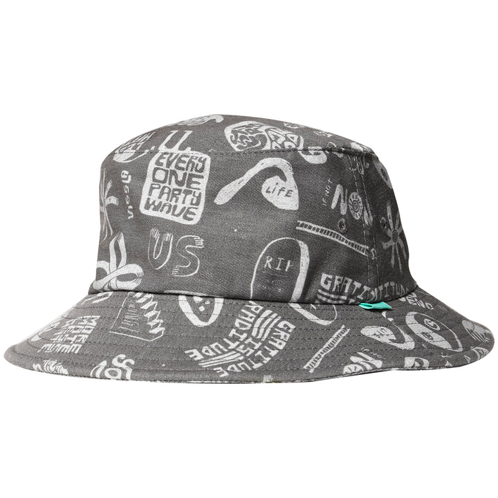 Vissla More Mate Less Hate Eco Bucket Hat Phantom