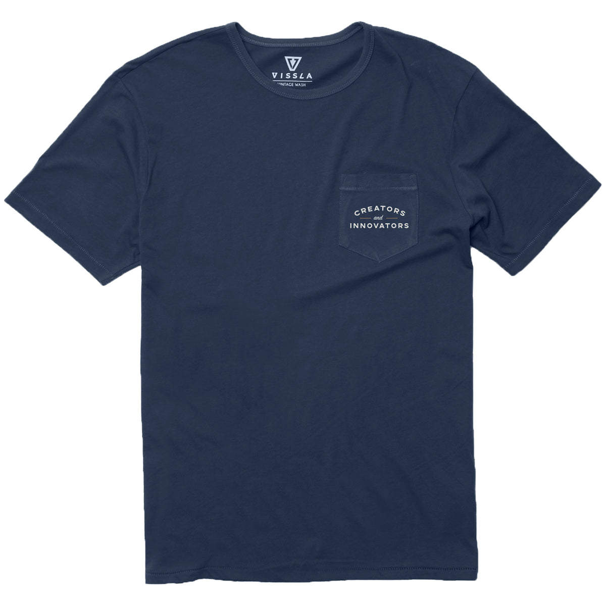 Vissla Creators Bruiser Eco Pocket T-Shirt - Men's Navy