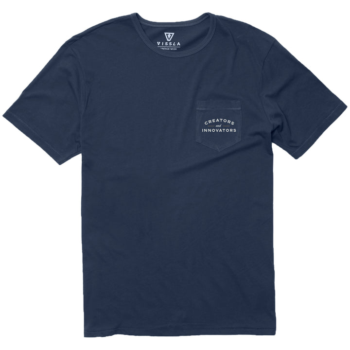 Vissla Creators Bruiser Eco Pocket T-Shirt - Men's Navy