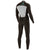 Vissla 7 Seas 4/3 Gadoo Full Chest Zip Wetsuit Black 2