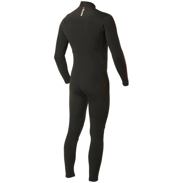 Vissla 7 Seas 4/3 Gadoo Full Chest Zip Wetsuit Black 2