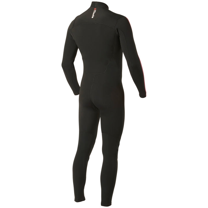Vissla 7 Seas 4/3 Gadoo Full Chest Zip Wetsuit Black 2