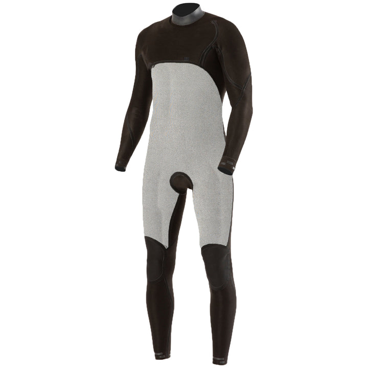 Vissla 3/2 7 Seas Comp Chest Zip Wetsuit Black