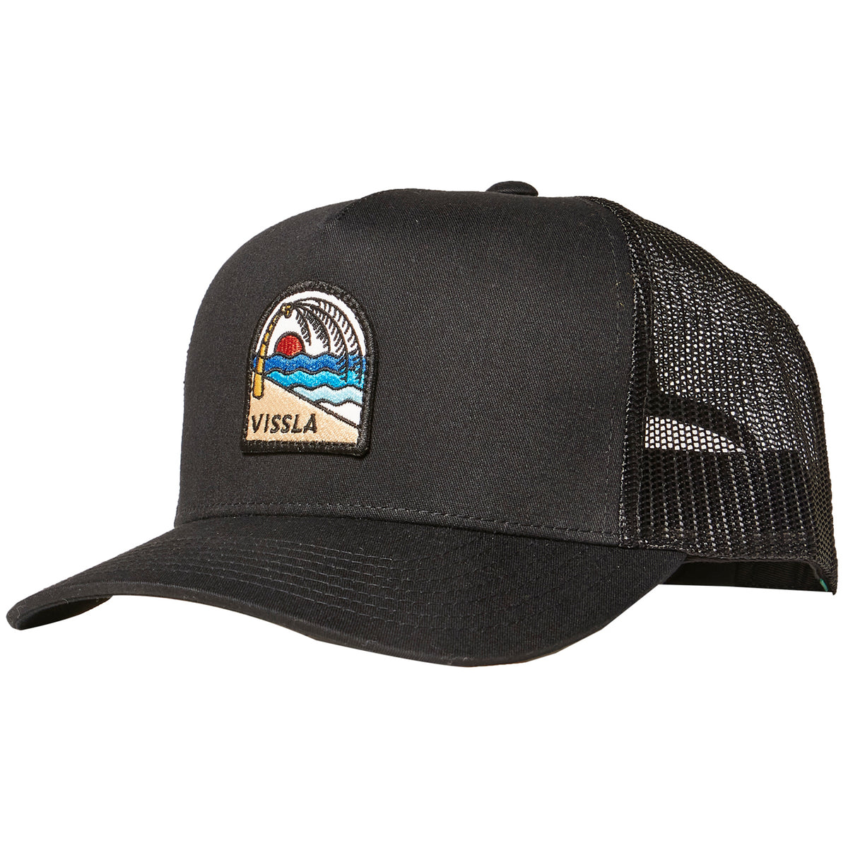 Vissla Solid Sets Eco Trucker Hat Black
